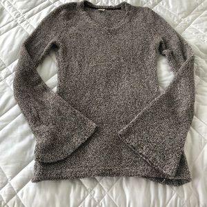 Prana V-neck Chenille Sweater Size S